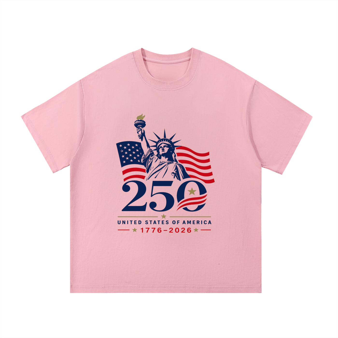 Statue of Liberty 250 Essential Cotton T-Shirt