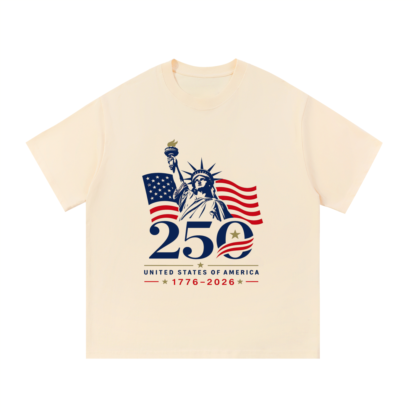 Statue of Liberty 250 Essential Cotton T-Shirt