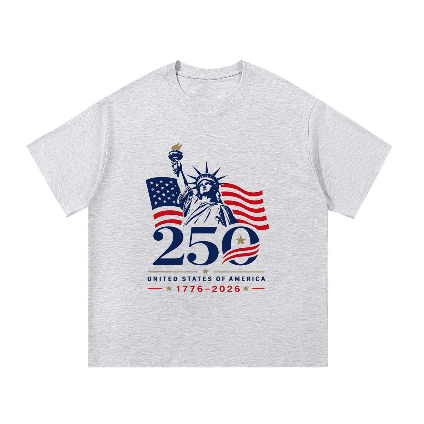 Statue of Liberty 250 Essential Cotton T-Shirt