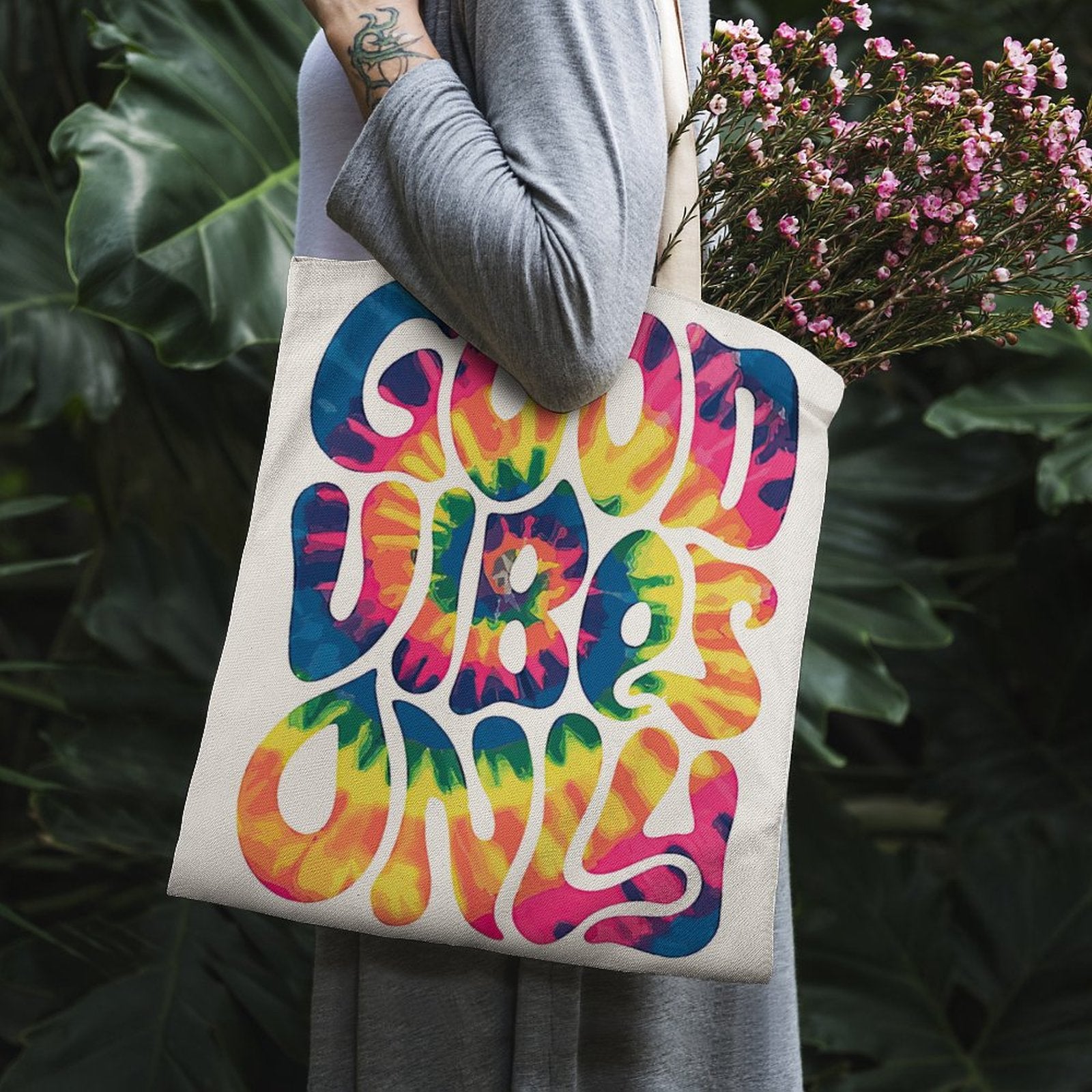Martin Canvas Tote Handbag-15"x18"/38x46cm (Dual-sided Printing)