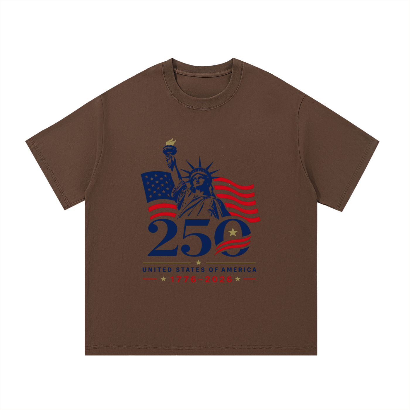 Statue of Liberty 250 Essential Cotton T-Shirt